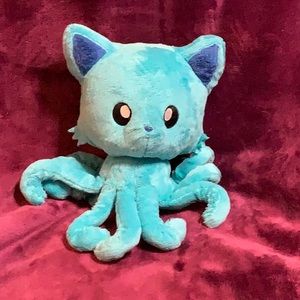 Tentacle Kitty 8” Plush Paradise Blue Classic ED